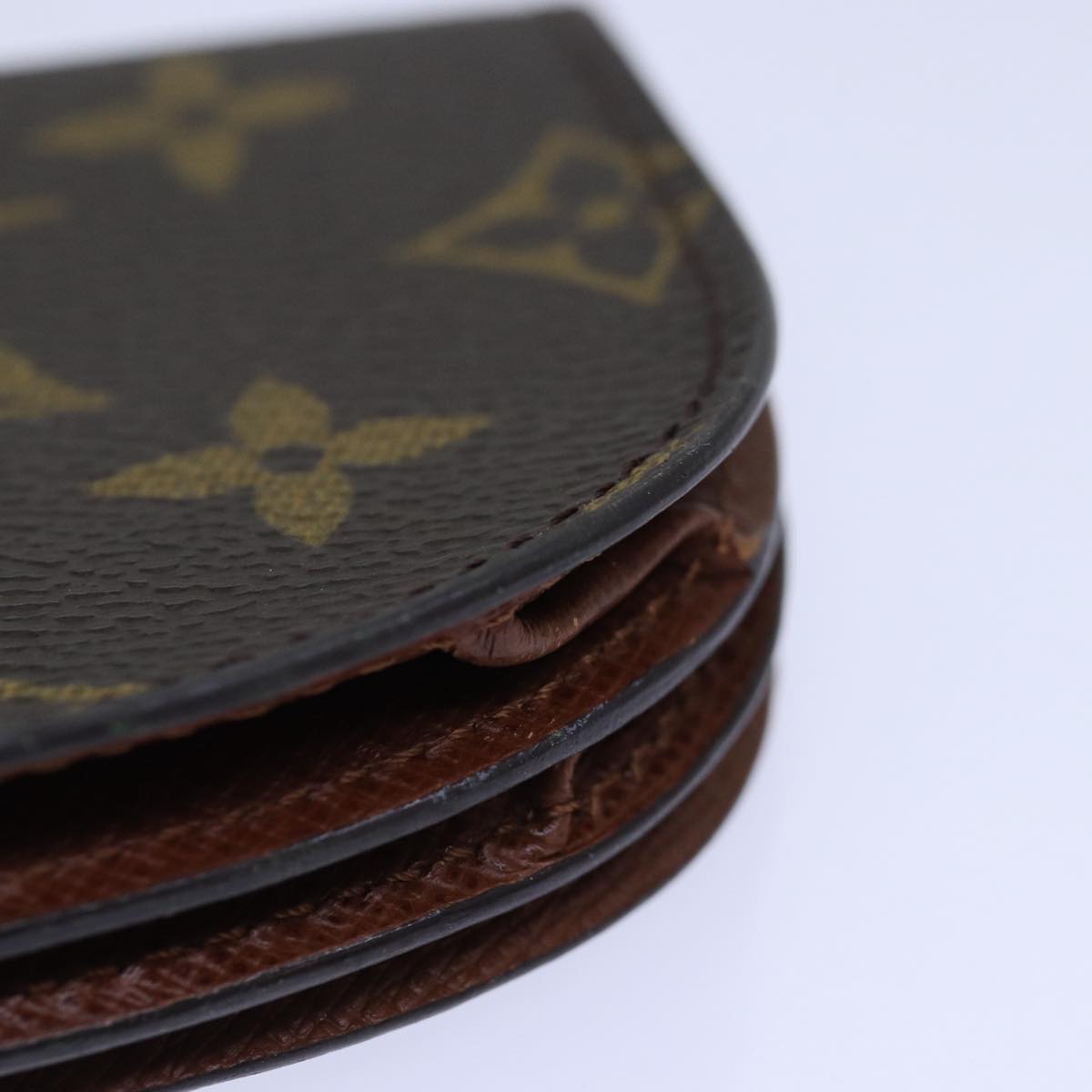 LOUIS VUITTON Monogram Porte Monnaie Guze Coin Purse M61970 LV Auth th5221