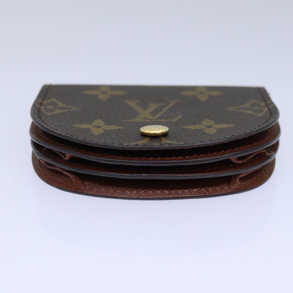 LOUIS VUITTON Monogram Porte Monnaie Guze Coin Purse M61970 LV Auth th5221