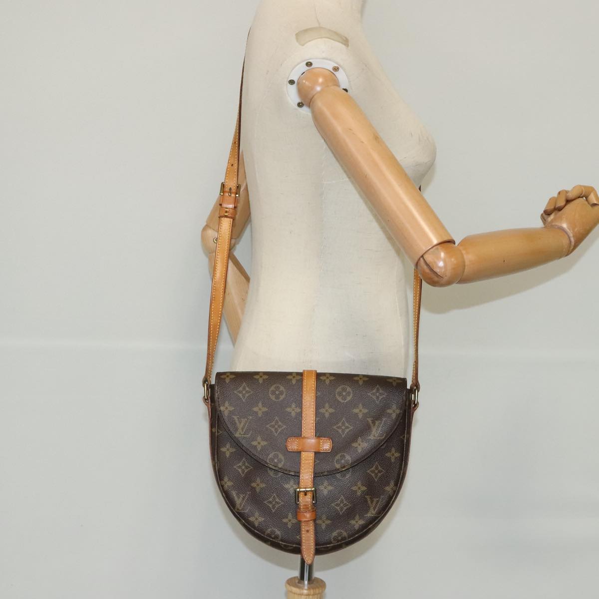 LOUIS VUITTON Monogram Chantilly GM Shoulder Bag M51232 LV Auth th5222