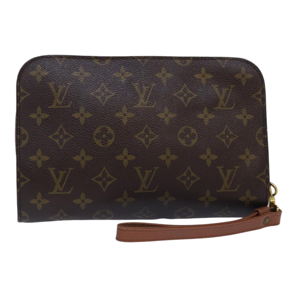 LOUIS VUITTON Monogram Orsay Clutch Bag M51790 LV Auth th5224