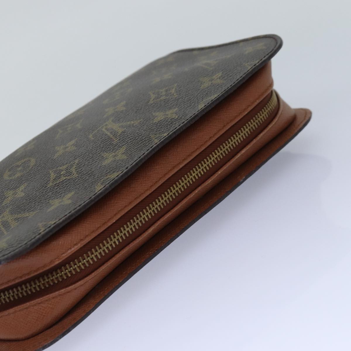 LOUIS VUITTON Monogram Orsay Clutch Bag M51790 LV Auth th5224