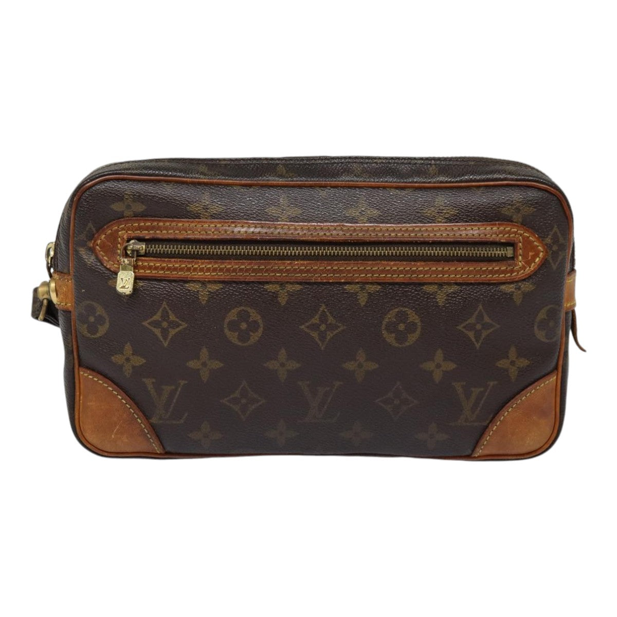 LOUIS VUITTON Monogram Marly Dragonne GM Clutch Bag M51825 LV Auth th5236