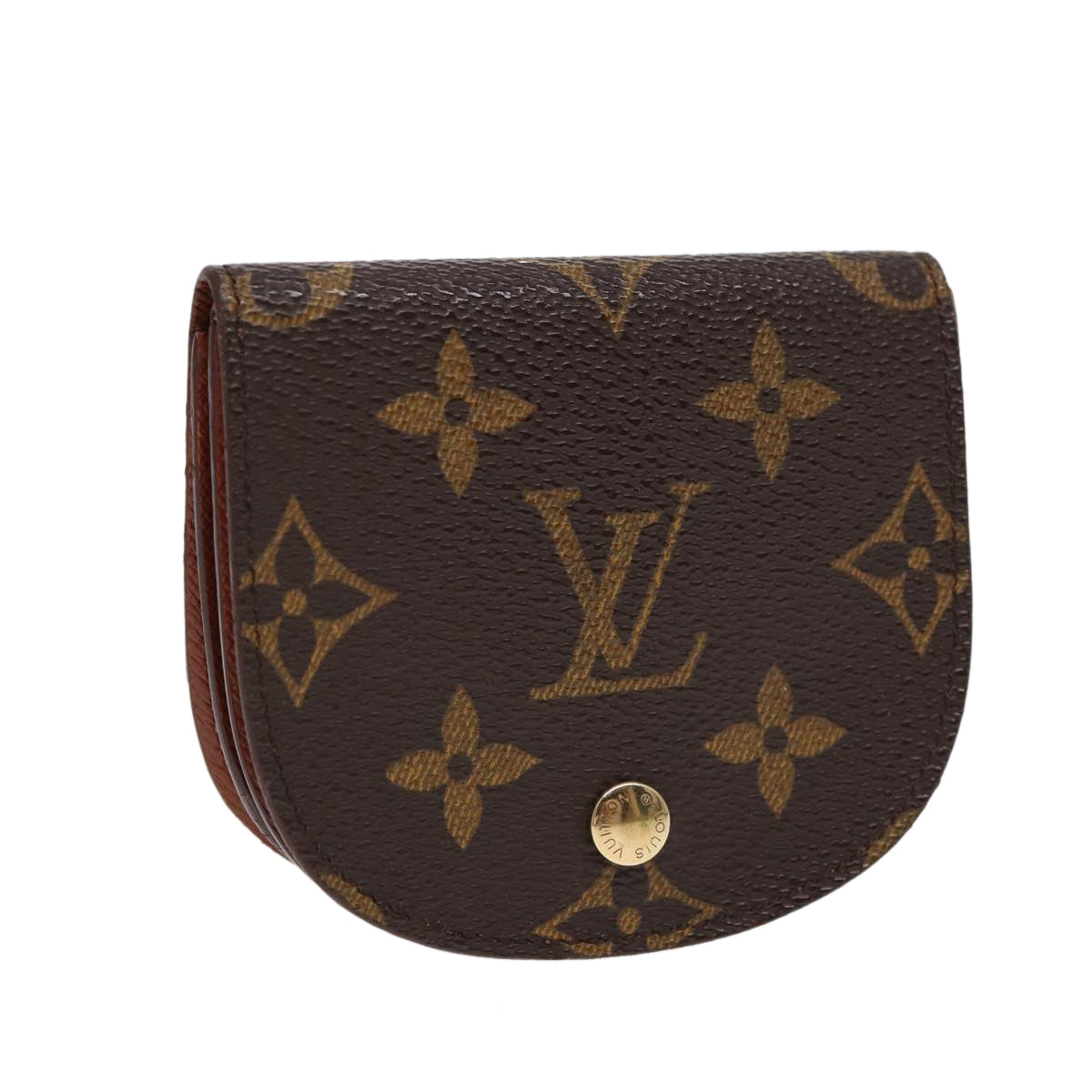 LOUIS VUITTON Monogram Porte Monnaie Guze Coin Purse M61970 LV Auth th5247