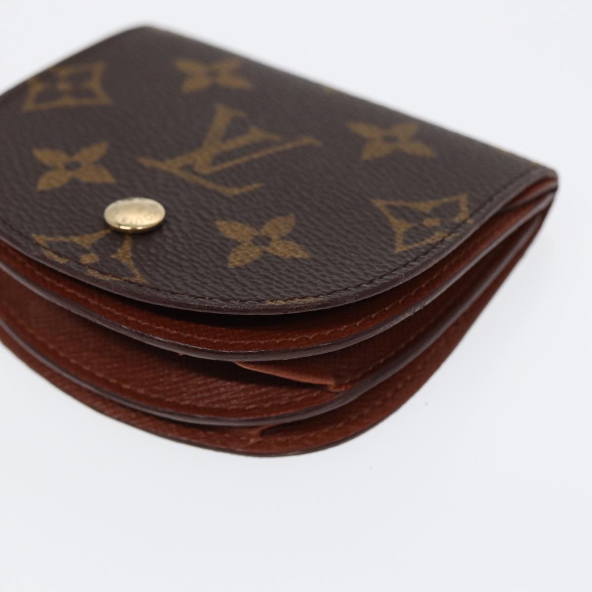 LOUIS VUITTON Monogram Porte Monnaie Guze Coin Purse M61970 LV Auth th5247