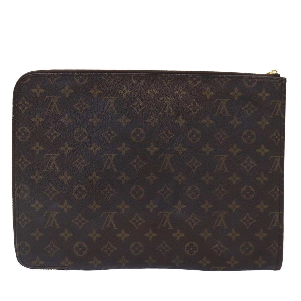 LOUIS VUITTON Monogram Posh Documents Clutch Bag M53456 LV Auth th5250 - 0