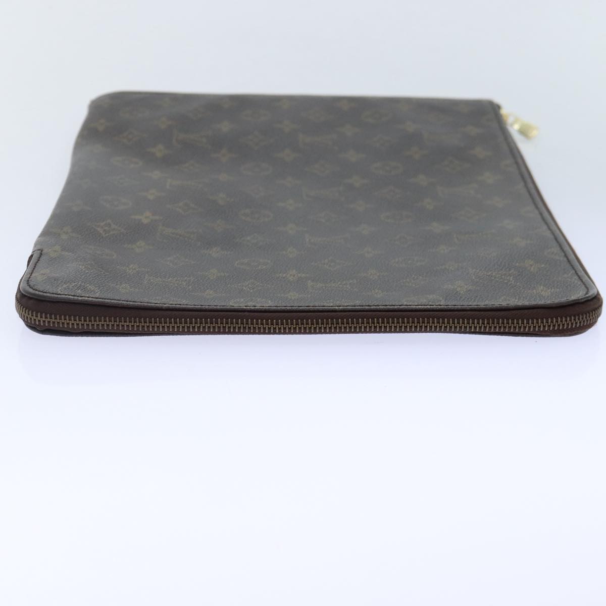 LOUIS VUITTON Monogram Posh Documents Clutch Bag M53456 LV Auth th5250