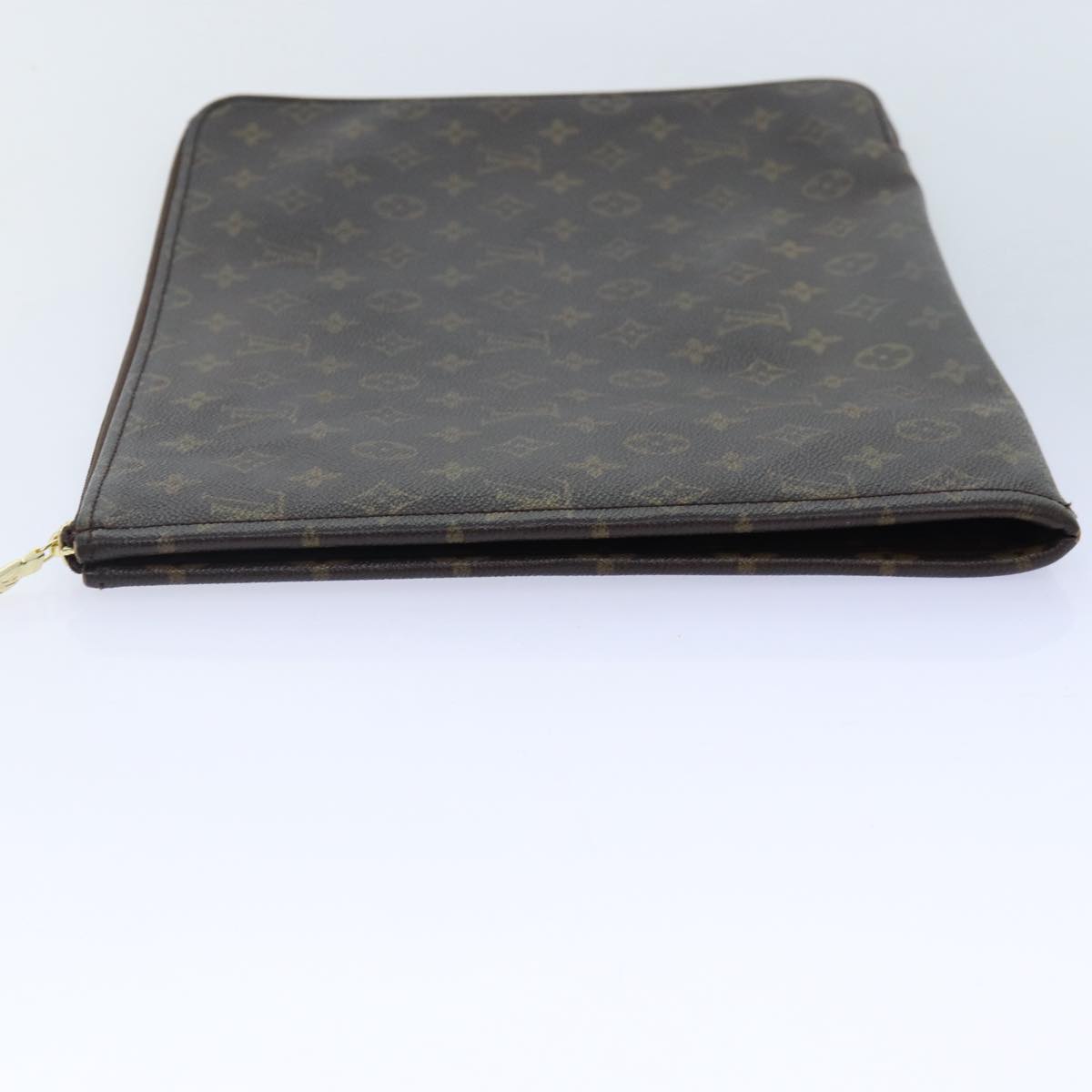 LOUIS VUITTON Monogram Posh Documents Clutch Bag M53456 LV Auth th5250