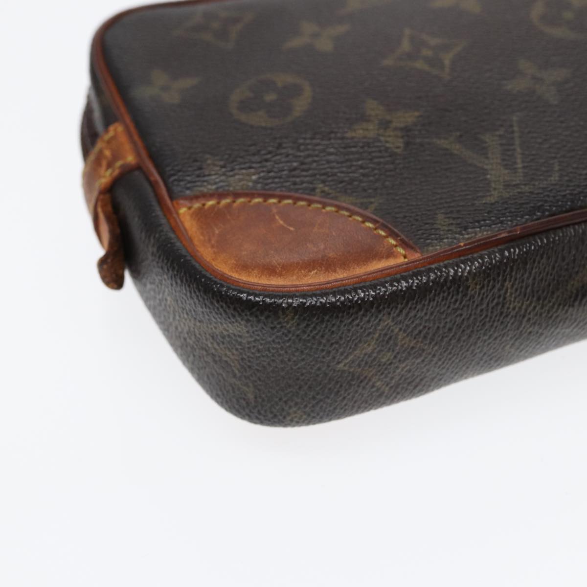 LOUIS VUITTON Monogram Marly Dragonne PM Clutch Bag M51827 LV Auth th5252