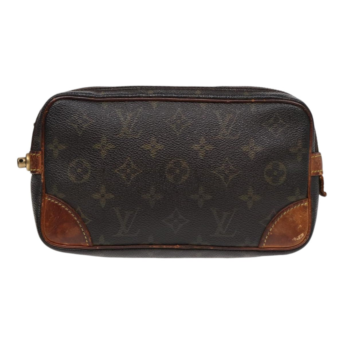 LOUIS VUITTON Monogram Marly Dragonne PM Clutch Bag M51827 LV Auth th5252