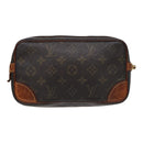 LOUIS VUITTON Monogram Marly Dragonne PM Clutch Bag M51827 LV Auth th5252-2
