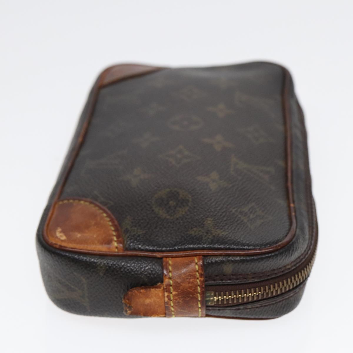 LOUIS VUITTON Monogram Marly Dragonne PM Clutch Bag M51827 LV Auth th5252