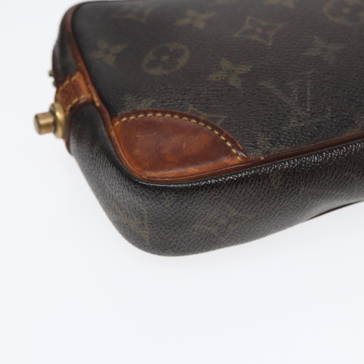 LOUIS VUITTON Monogram Marly Dragonne PM Clutch Bag M51827 LV Auth th5252