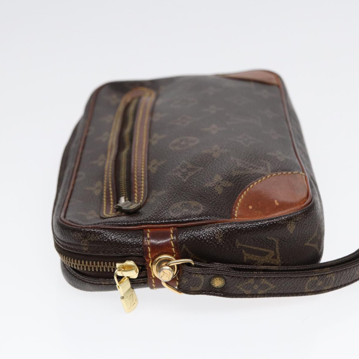 LOUIS VUITTON Monogram Marly Dragonne GM Clutch Bag M51825 LV Auth th5265