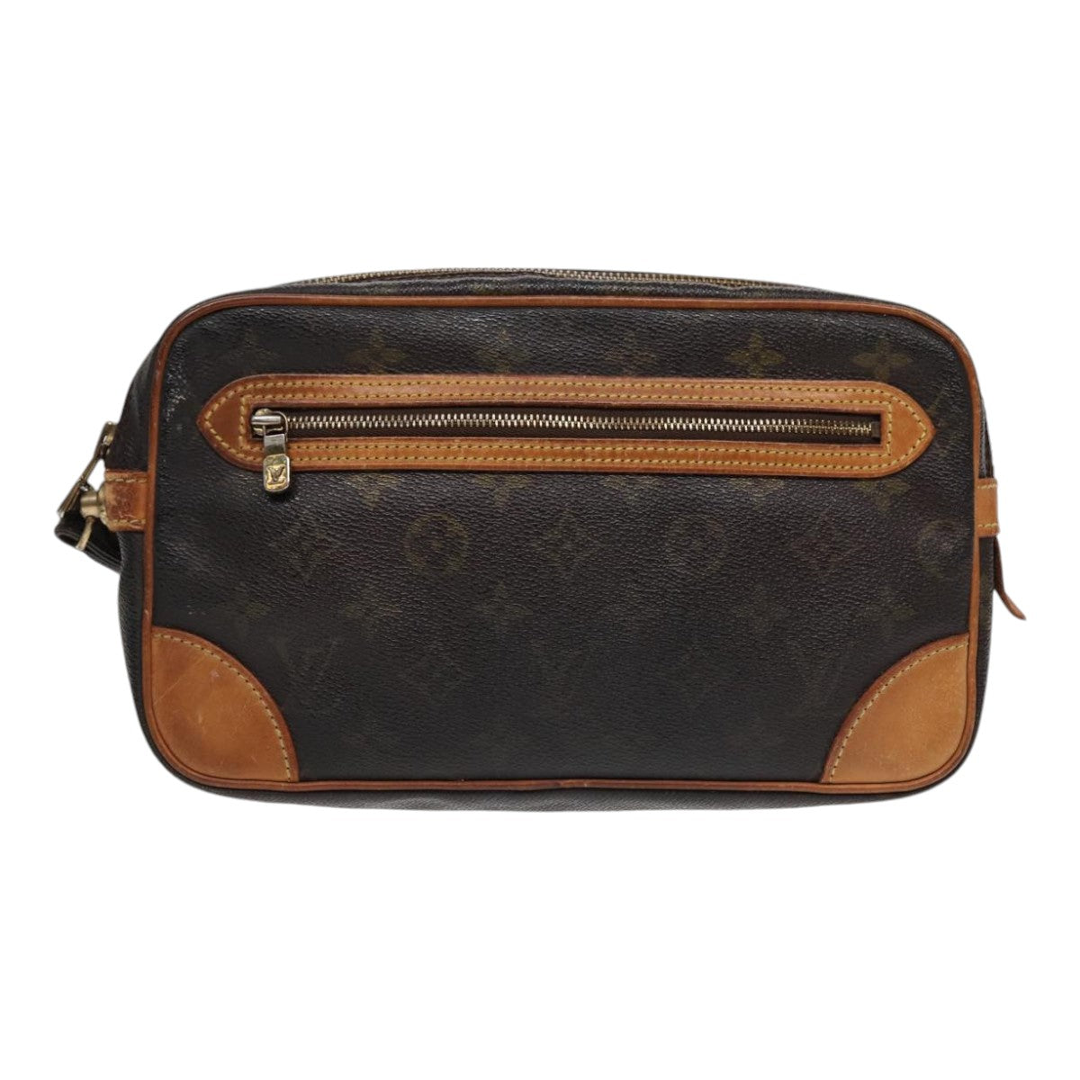 LOUIS VUITTON Monogram Marly Dragonne GM Clutch Bag M51825 LV Auth th5269