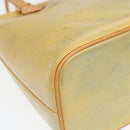 LOUIS VUITTON Monogram Vernis Houston Hand Bag Gris M91053 LV Auth th5274-16