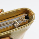 LOUIS VUITTON Monogram Vernis Houston Hand Bag Gris M91053 LV Auth th5274-10