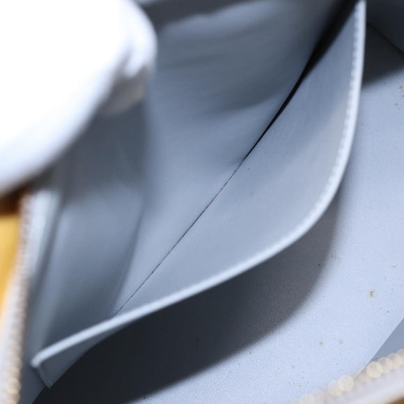 LOUIS VUITTON Monogram Vernis Houston Hand Bag Gris M91053 LV Auth th5274