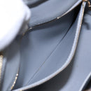 LOUIS VUITTON Monogram Vernis Houston Hand Bag Gris M91053 LV Auth th5274-21