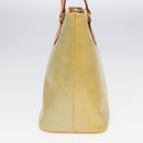 LOUIS VUITTON Monogram Vernis Houston Hand Bag Gris M91053 LV Auth th5274-4