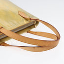 LOUIS VUITTON Monogram Vernis Houston Hand Bag Gris M91053 LV Auth th5274-7