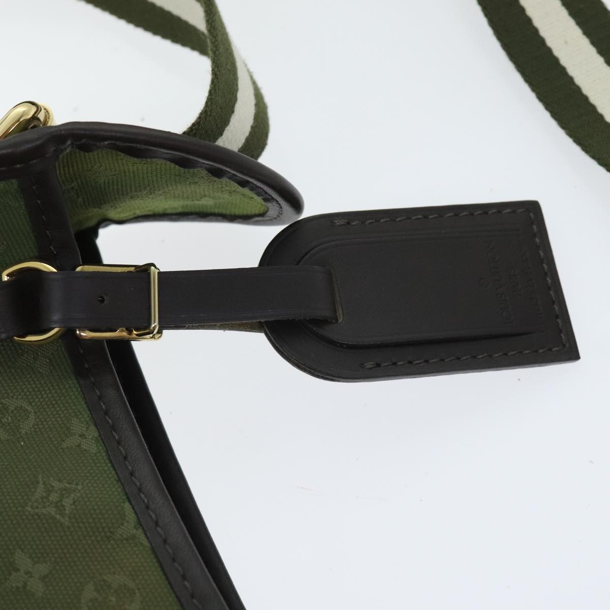 LOUIS VUITTON Monogram Mini Besace Mary Kate Bag TST Khaki M92322 Auth th5293