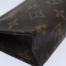 LOUIS VUITTON Monogram Poche Toilette 15 Pouch M47546 LV Auth th5308-16
