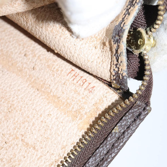 LOUIS VUITTON Monogram Poche Toilette 15 Pouch M47546 LV Auth th5308