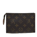 LOUIS VUITTON Monogram Poche Toilette 15 Pouch M47546 LV Auth th5308-2