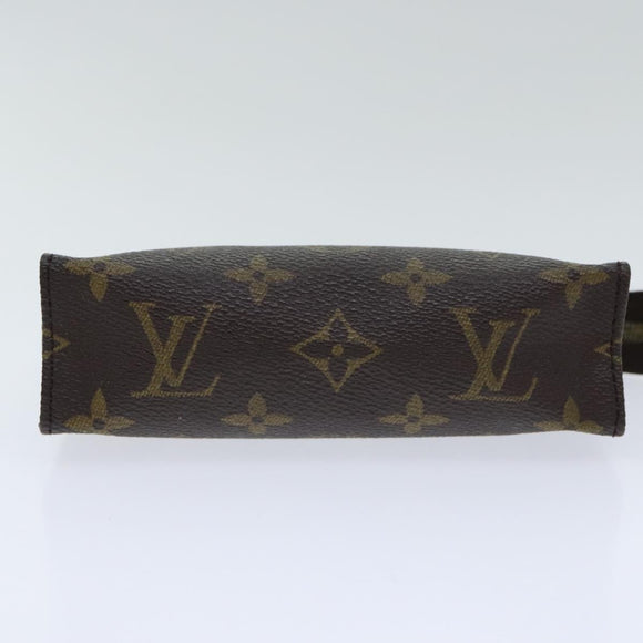 LOUIS VUITTON Monogram Poche Toilette 15 Pouch M47546 LV Auth th5308