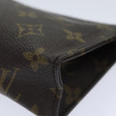 LOUIS VUITTON Monogram Poche Toilette 15 Pouch M47546 LV Auth th5308-7