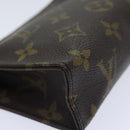LOUIS VUITTON Monogram Poche Toilette 15 Pouch M47546 LV Auth th5308-14