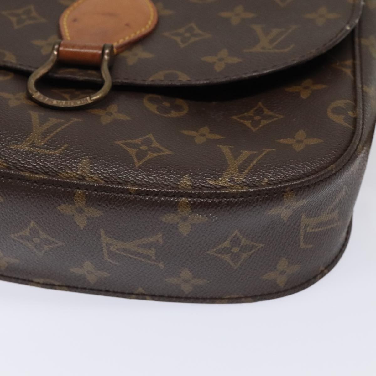 LOUIS VUITTON Monogram Saint Cloud GM Shoulder Bag M51242 LV Auth th5314