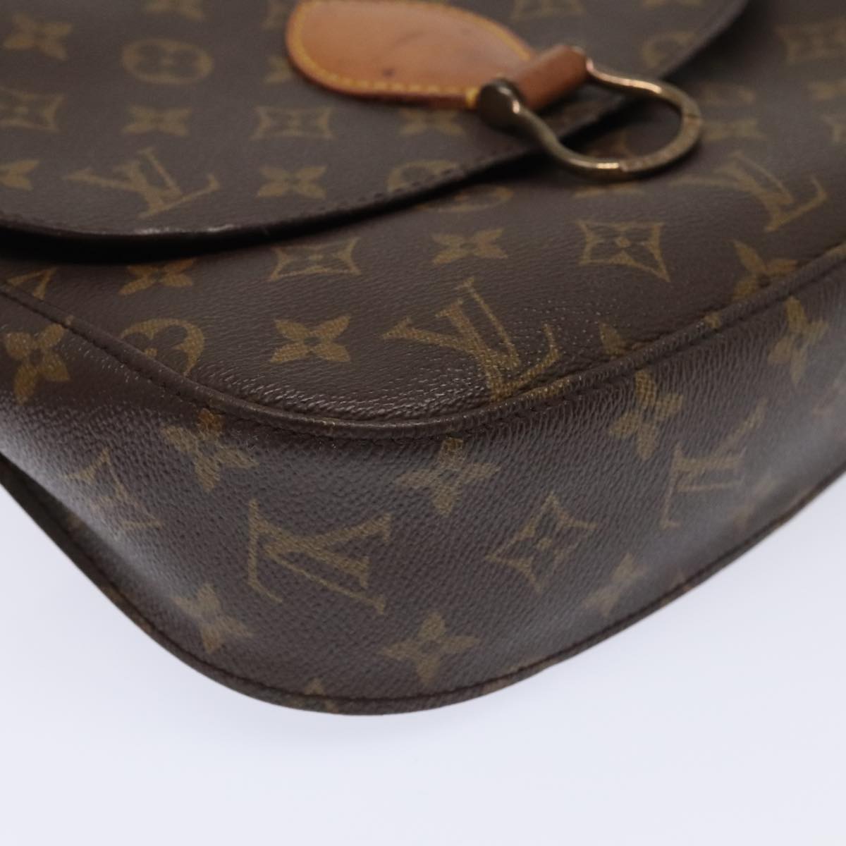 LOUIS VUITTON Monogram Saint Cloud GM Shoulder Bag M51242 LV Auth th5314