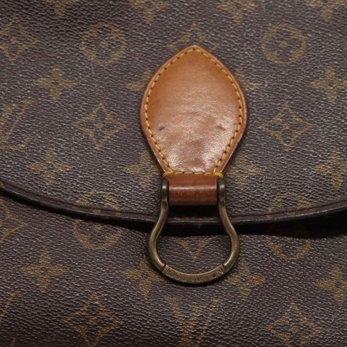 LOUIS VUITTON Monogram Saint Cloud GM Shoulder Bag M51242 LV Auth th5314