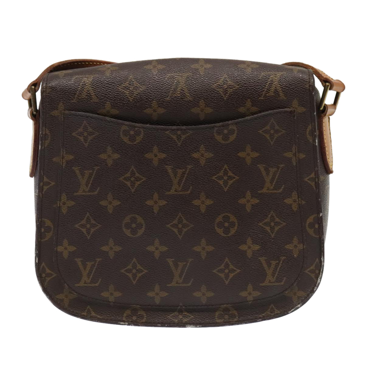 LOUIS VUITTON Monogram Saint Cloud GM Shoulder Bag M51242 LV Auth th5314 - 0