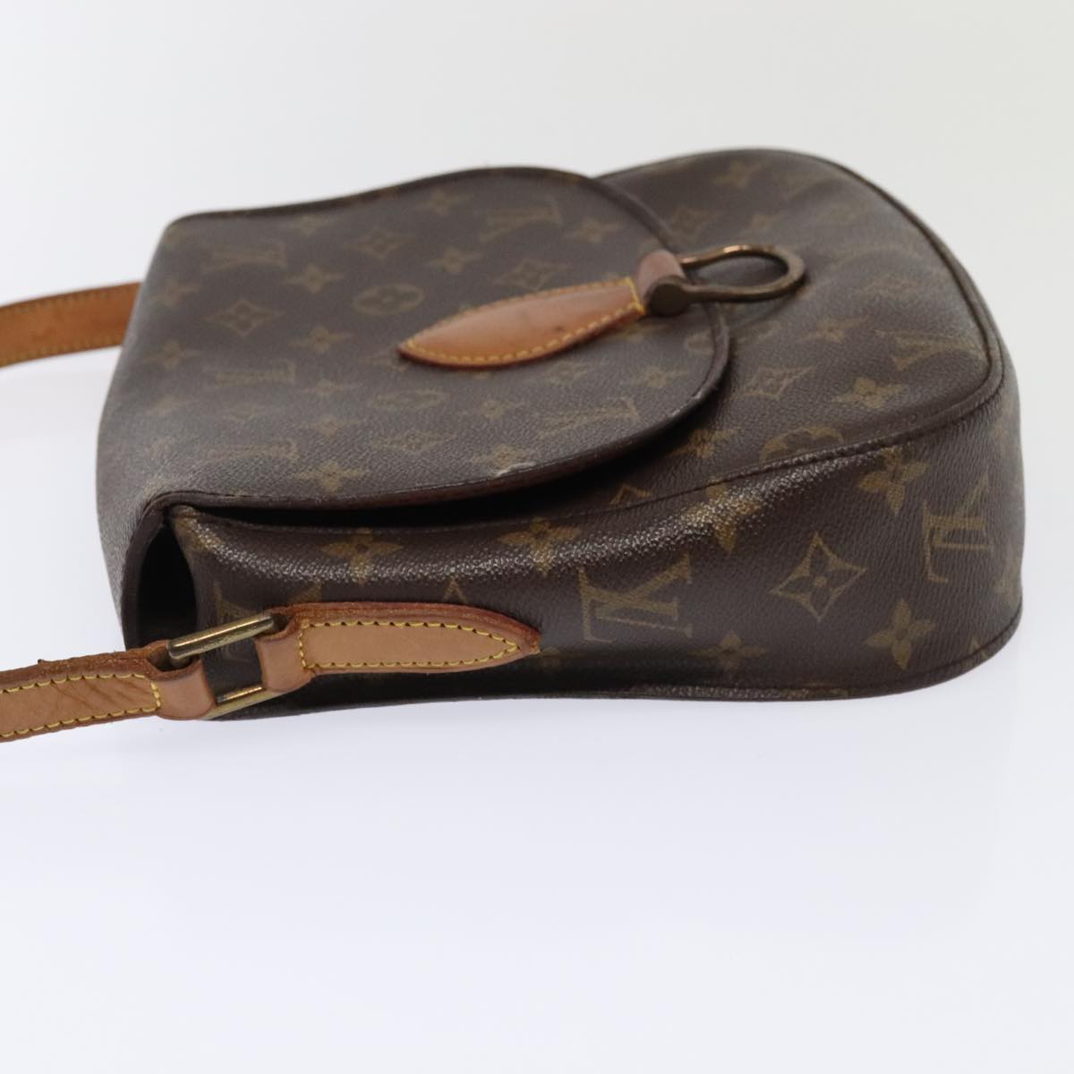 LOUIS VUITTON Monogram Saint Cloud GM Shoulder Bag M51242 LV Auth th5314