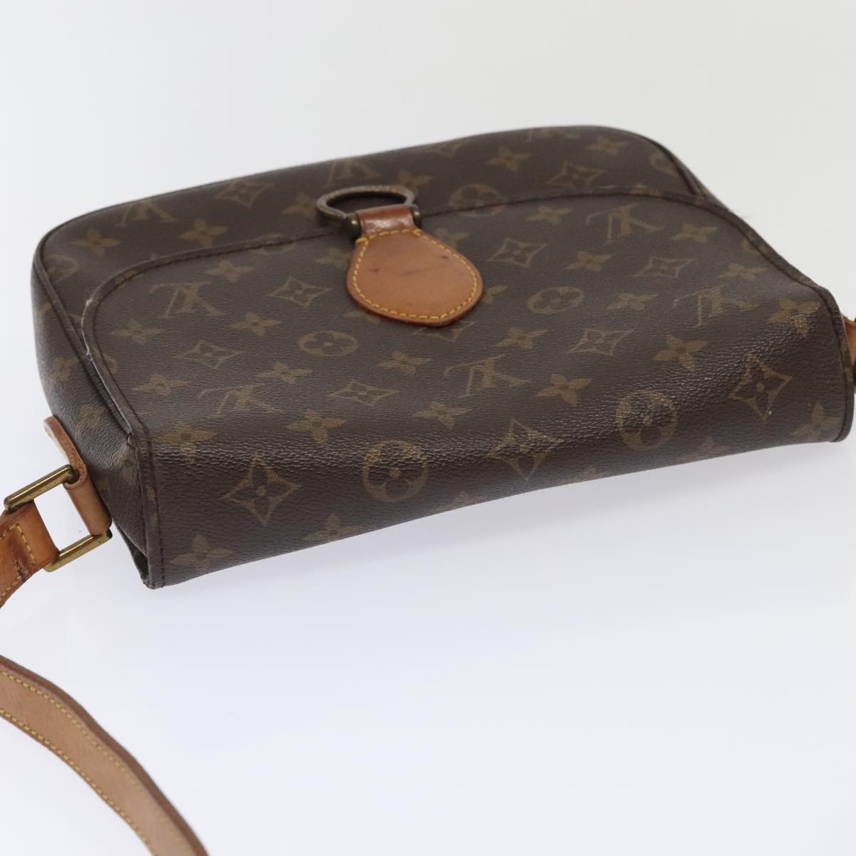 LOUIS VUITTON Monogram Saint Cloud GM Shoulder Bag M51242 LV Auth th5314