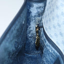 GUCCI Micro GG Supreme Shoulder Bag Navy Gold 001 115 2681 Auth th5318-23