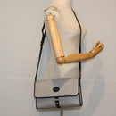 GUCCI Micro GG Supreme Shoulder Bag Navy Gold 001 115 2681 Auth th5318-24