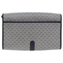 GUCCI Micro GG Supreme Shoulder Bag Navy Gold 001 115 2681 Auth th5318-2