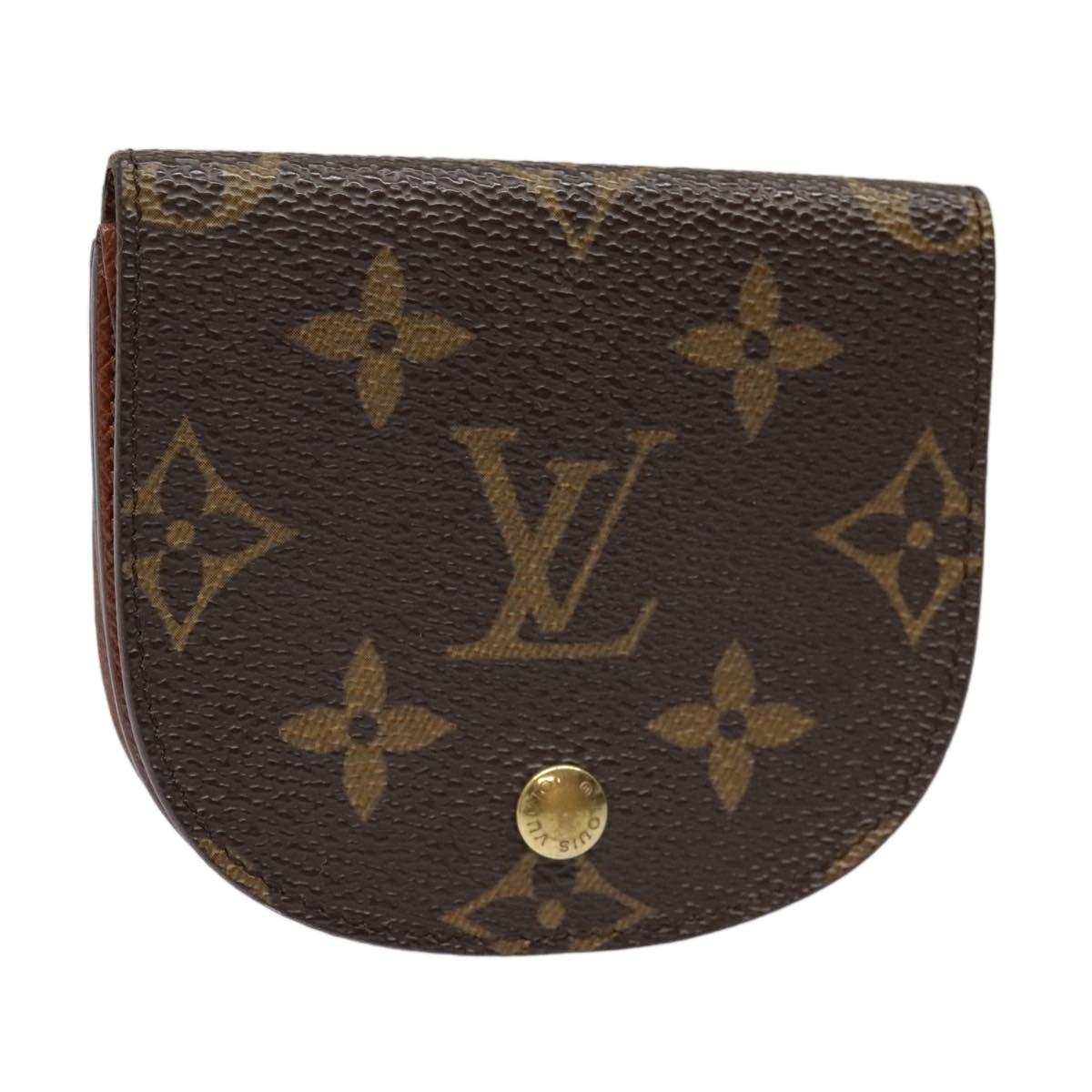 LOUIS VUITTON Monogram Porte Monnaie Guze Coin Purse M61970 LV Auth th5325