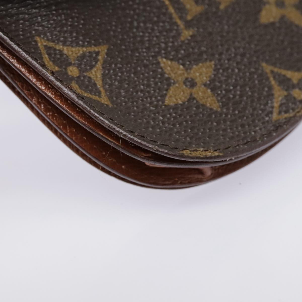 LOUIS VUITTON Monogram Porte Monnaie Guze Coin Purse M61970 LV Auth th5325