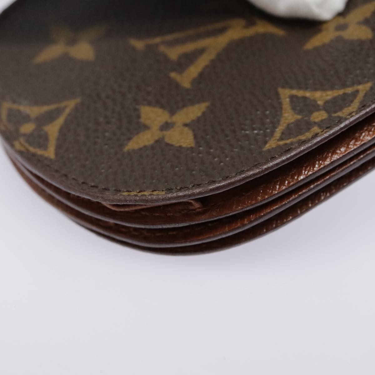 LOUIS VUITTON Monogram Porte Monnaie Guze Coin Purse M61970 LV Auth th5325