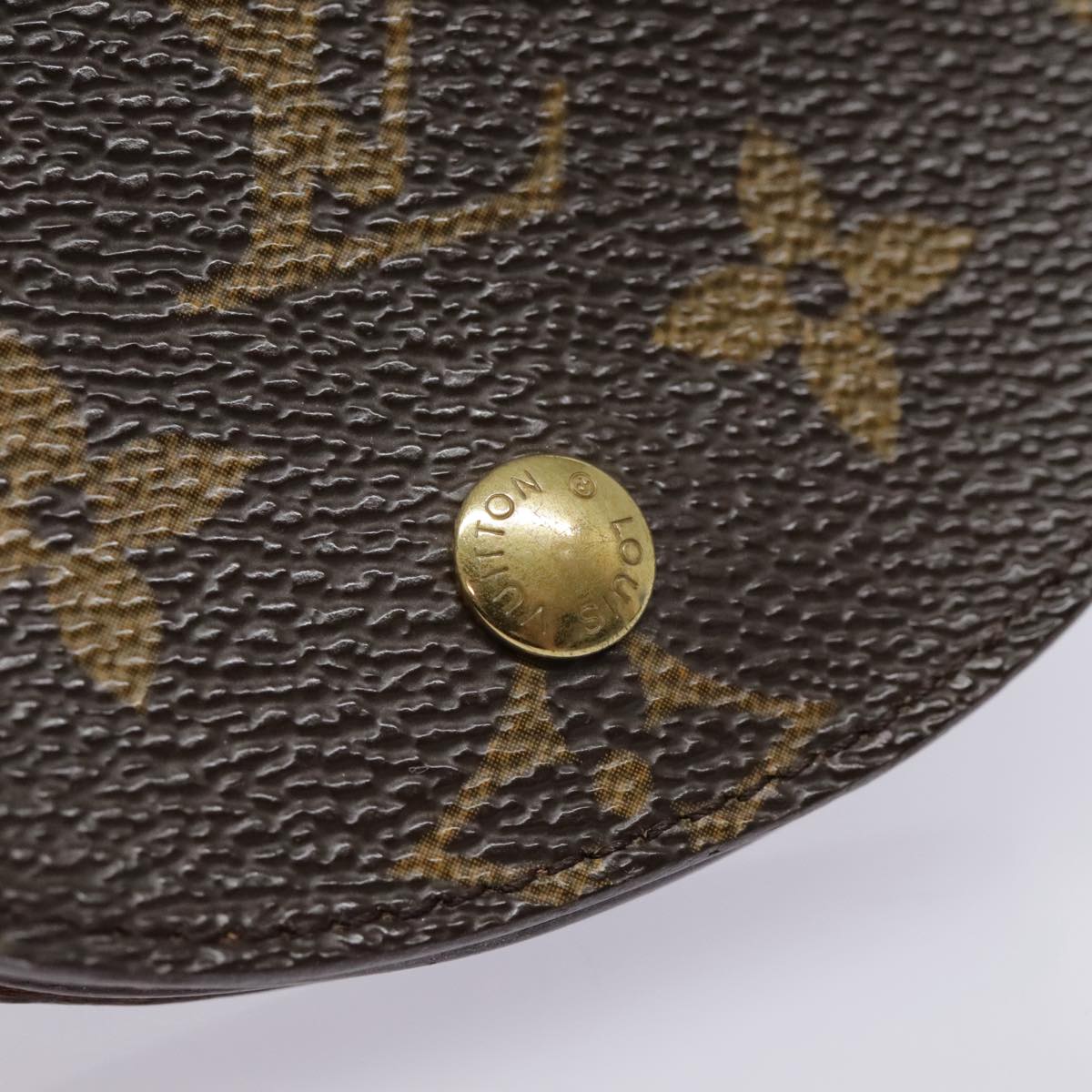 LOUIS VUITTON Monogram Porte Monnaie Guze Coin Purse M61970 LV Auth th5325