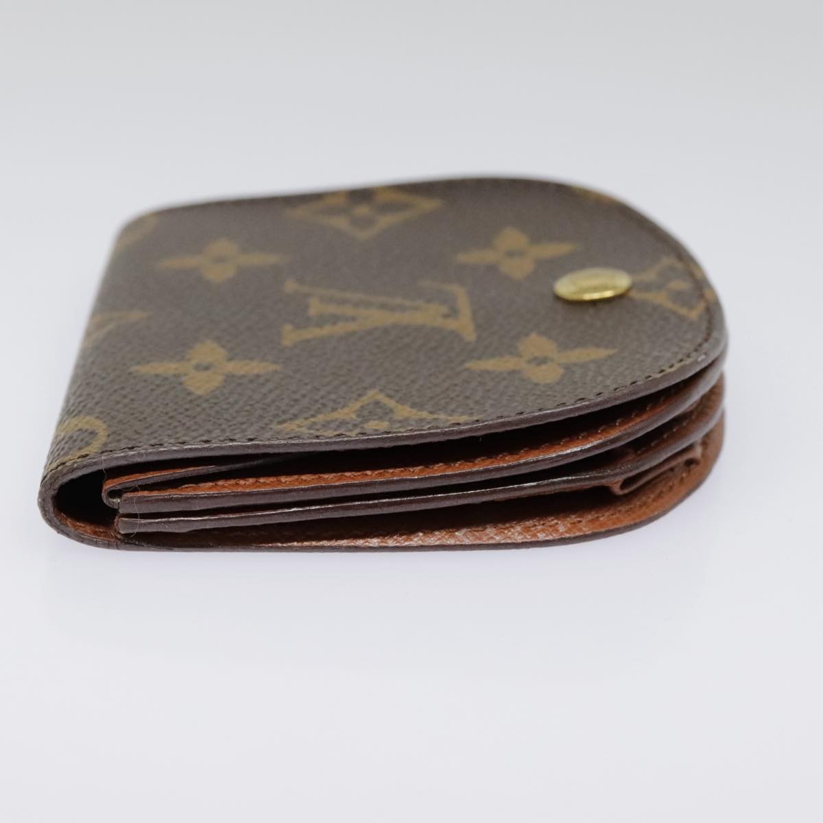 LOUIS VUITTON Monogram Porte Monnaie Guze Coin Purse M61970 LV Auth th5325