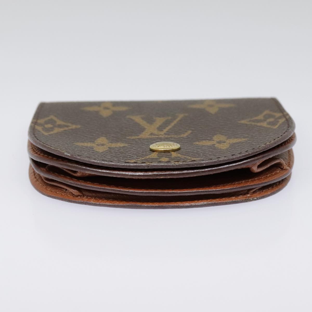 LOUIS VUITTON Monogram Porte Monnaie Guze Coin Purse M61970 LV Auth th5325