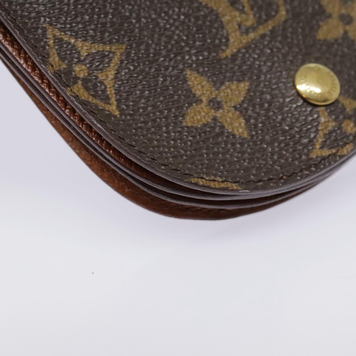 LOUIS VUITTON Monogram Porte Monnaie Guze Coin Purse M61970 LV Auth th5325