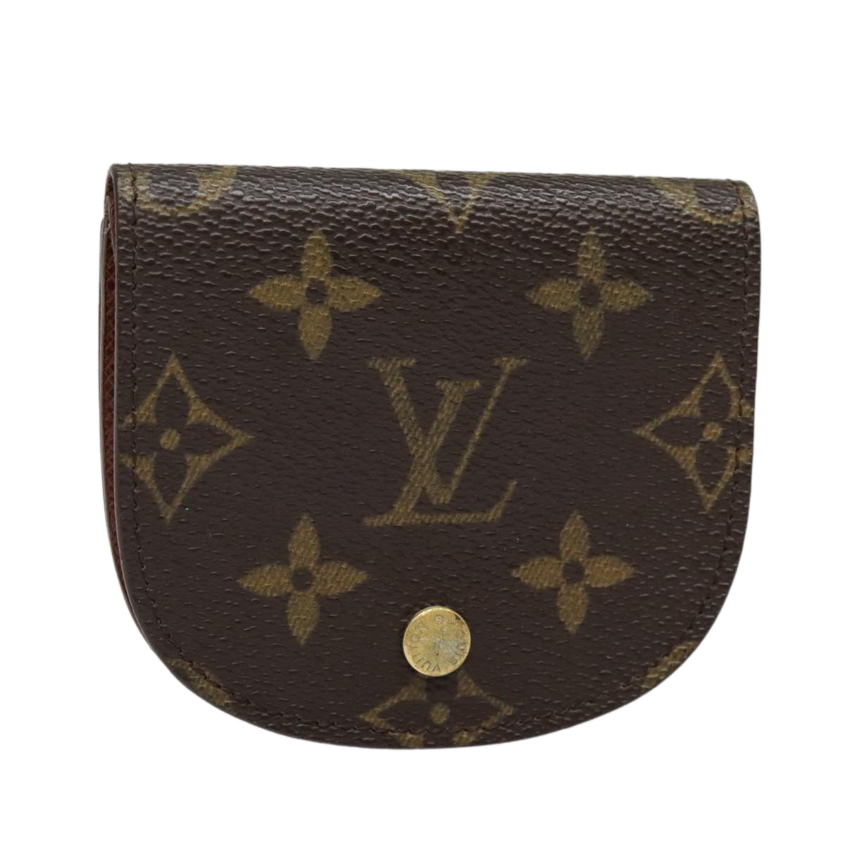 LOUIS VUITTON Monogram Porte Monnaie Guze Coin Purse M61970 LV Auth th5326