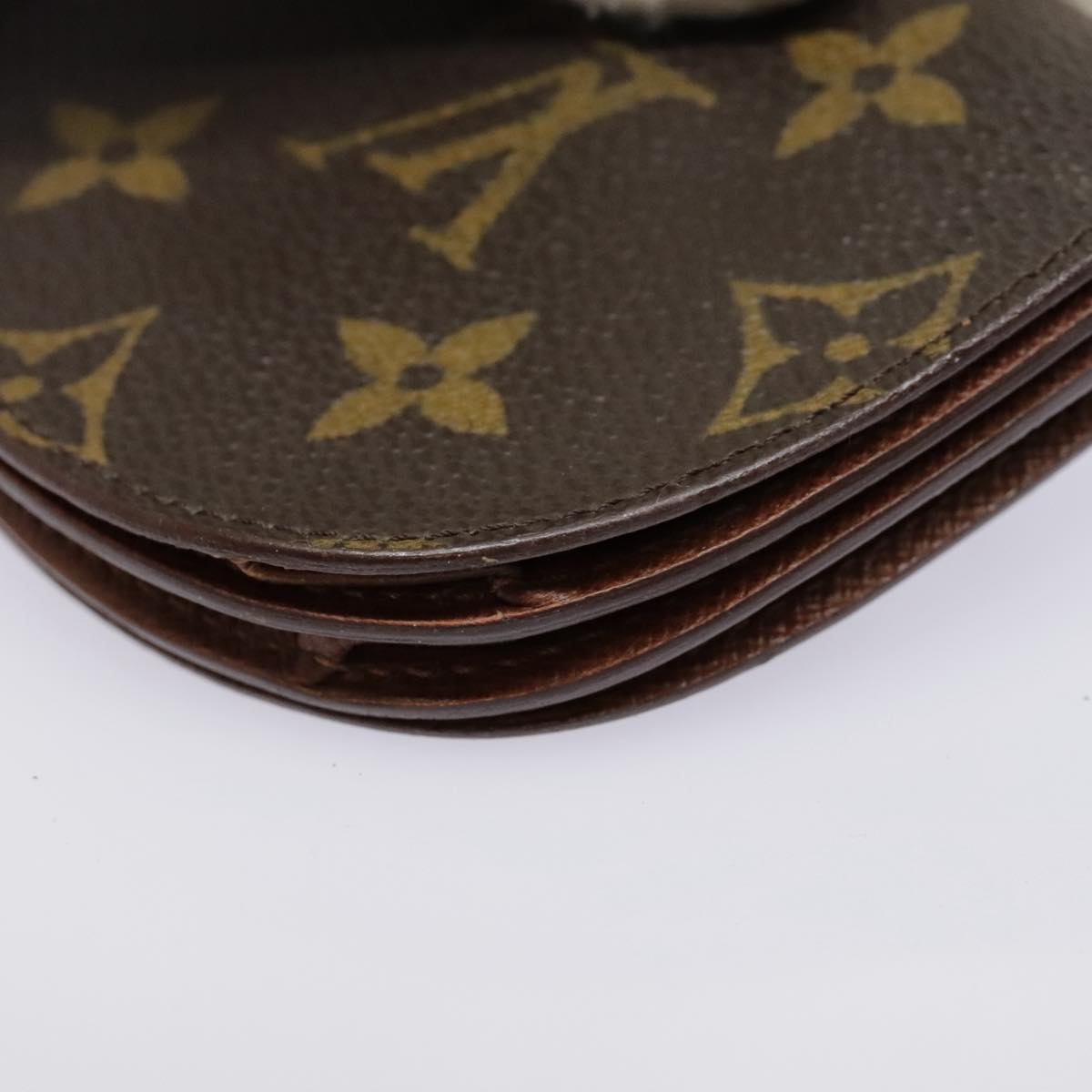 LOUIS VUITTON Monogram Porte Monnaie Guze Coin Purse M61970 LV Auth th5326