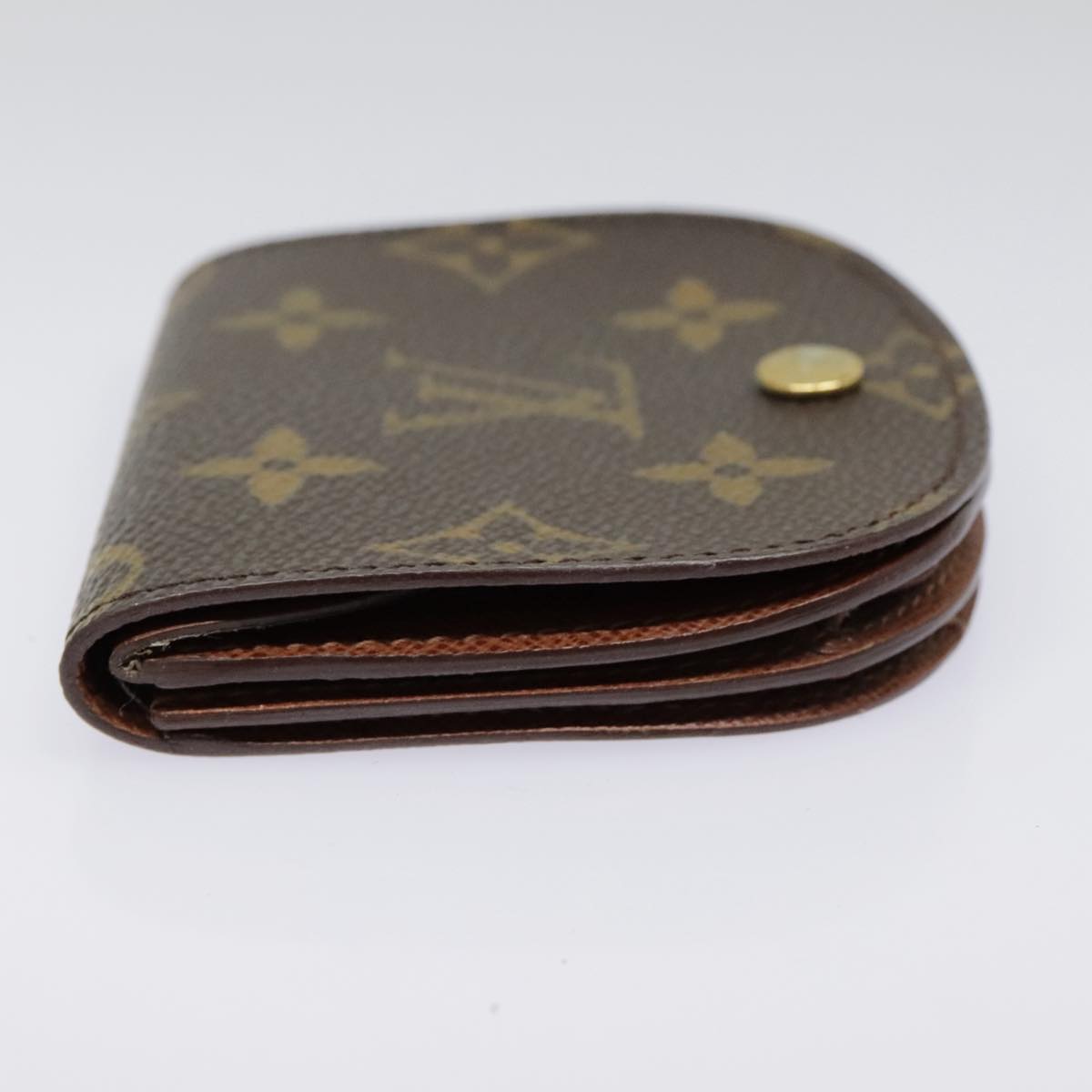 LOUIS VUITTON Monogram Porte Monnaie Guze Coin Purse M61970 LV Auth th5326